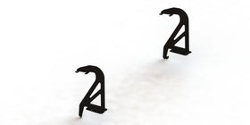 PCI 94-01 INTEGRA SET BACK TOP MOUNT WING BRACKETS ONLY - 0