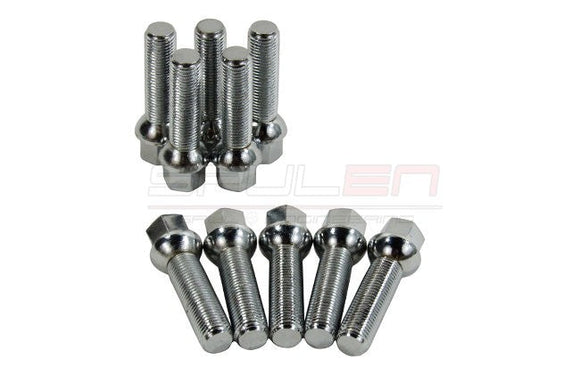 SPULEN Wheel Spacer & Bolt Kit- 10mm (66.6mm Hub) with Ball Seat Bolts