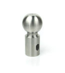 Weigh Safe 2-5/16in Tow Ball for All Shanks & Styles (See Drawbar for Rating) - Stainless Steel-1