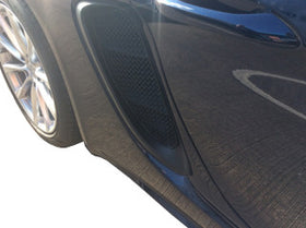 Zunsport Porsche 718 Boxster / Cayman Full Grille Set - Black Finish - 0