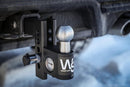 Weigh Safe Aero Hitch 10in Drop Hitch & 2in Shank (10K/12.5K GTWR) w/WS05 - Steel-8