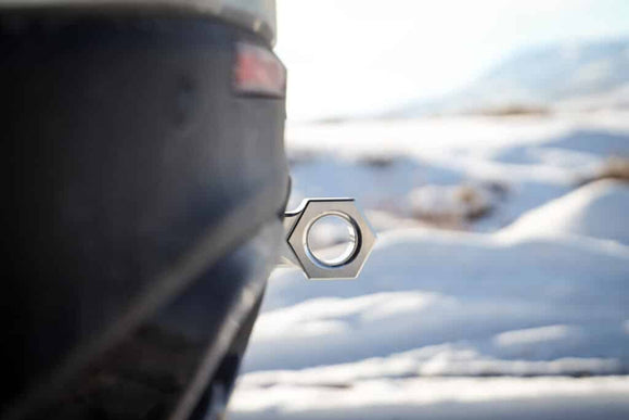 Weigh Safe Towing Recovery - Aluminum Soft Shackle Hitch Ring