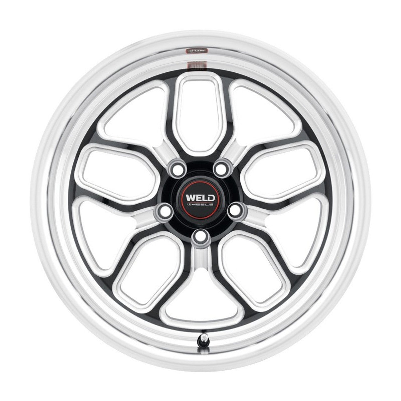 Weld Racing 18x5 Laguna Drag 5x114.3 ET23 BS2.1 Gloss BLK MIL DIA 78.1 - 0