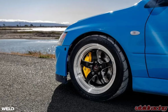 Weld S71 18x10 / 5x4.75 BP / 7.1in. BS Black Wheel (High Pad) - Non-Beadlock