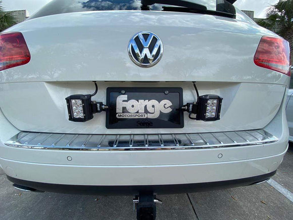 Forge Overland License Plate Light Bracket Universal