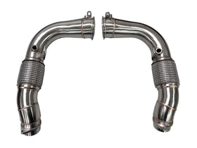 MAD BMW 2024+ X5M X6M F95 LCI F96 LCI Competition S68 Primary Downpipes Catless