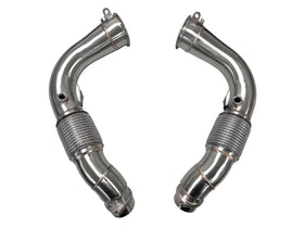 MAD BMW 2024+ X5M X6M F95 LCI F96 LCI Competition S68 Primary Downpipes Catless - 0