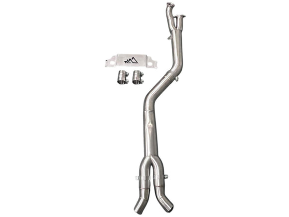 MAD BMW S58 4" Fat Boy Single Midpipe M2 G87