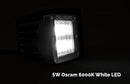 Cali Raised 2005-2011 Toyota Tacoma Led Fog Light Pod Rep Brackets Kit - Brackets W/ 18W Pods-5