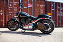 Willie & Max HD Softails, Yamaha Rd Stars, Kaw Vulcan 900, Suz C50 Swingarm Bag - Warm Brown-2