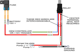 Radium Engineering Fuel Surge Tank DIY Wiring Kit - 0