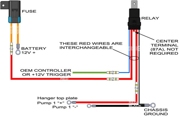 Radium Engineering Fuel Surge Tank DIY Wiring Kit