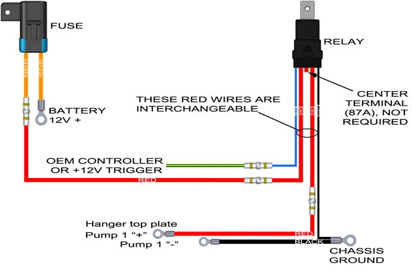 Radium Engineering Fuel Surge Tank DIY Wiring Kit - 0