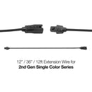 XK Glow Single Color Series 2nd Gen 2pin Extension Wire for 12FT-1