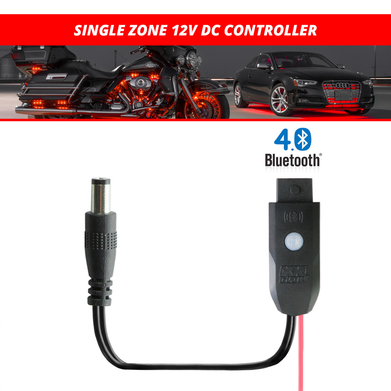 XK Glow Mini XKchrome 12V Bluetooth App Controlled Controller