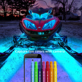 XK Glow LED Snowmobile Accent Light Kits XKchrome Smartphone App (Advanced) - 0