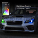XK Glow 2xRGB Demon Eye Million Color XKGLOW Smartphone App Controlled Kit-3