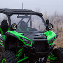 XK Glow Combo Beam Offroad Round Work Light Kit 2pc 7in 44W-3