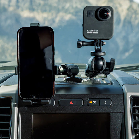 Xodus Phone & Gear Dash Mount For 2015-2020 Ford Raptor & F150