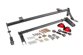 BMR 05-14 S197 Mustang Rear Bolt-On Hollow 35mm Xtreme Anti-Roll Bar Kit (Poly) - Black Hammertone