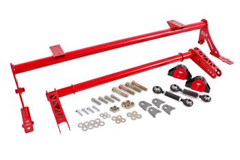 BMR 05-14 S197 Mustang Rear Bolt-On Hollow 35mm Xtreme Anti-Roll Bar Kit (Polyurethane) - Red