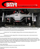 BMR 78-87 G-Body w/ 3in Axles Rear Solid 1.375in Xtreme Anti-Roll Bar Kit - Black Hammertone-2