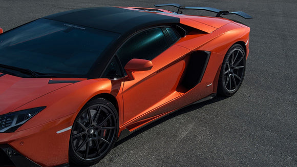 LAMBORGHINI AVENTADOR ZARAGOZA EDIZIONE AERO SIDE BLADES