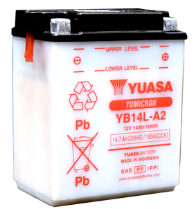 Yuasa YB14L-A2 Yumicron CX 12 Volt Battery