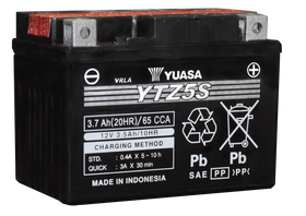 Yuasa YTZ5S-BS Maintenance Free AGM 12 Volt Battery (Bottle Supplied)