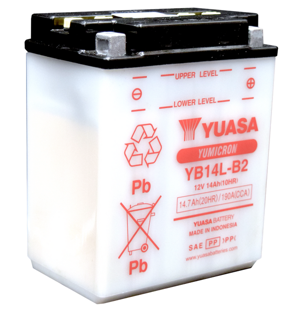 Yuasa YB14L-B2Yumicron CX 12 Volt Battery