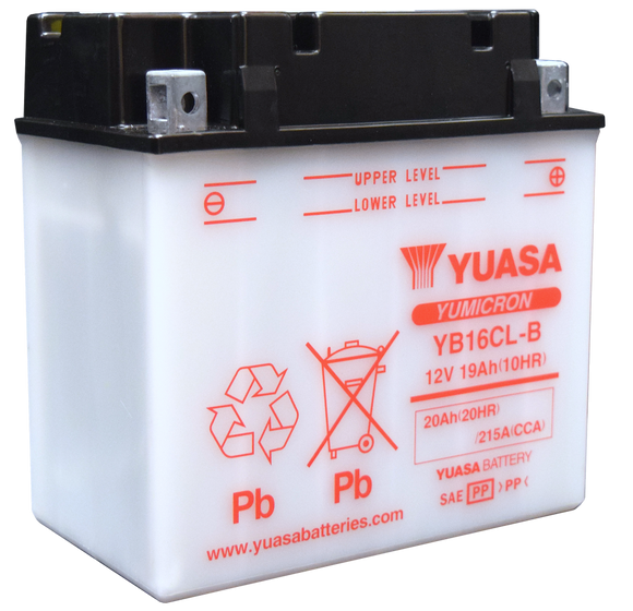 Yuasa YB16CL-B Yumicron 12 Volt Battery