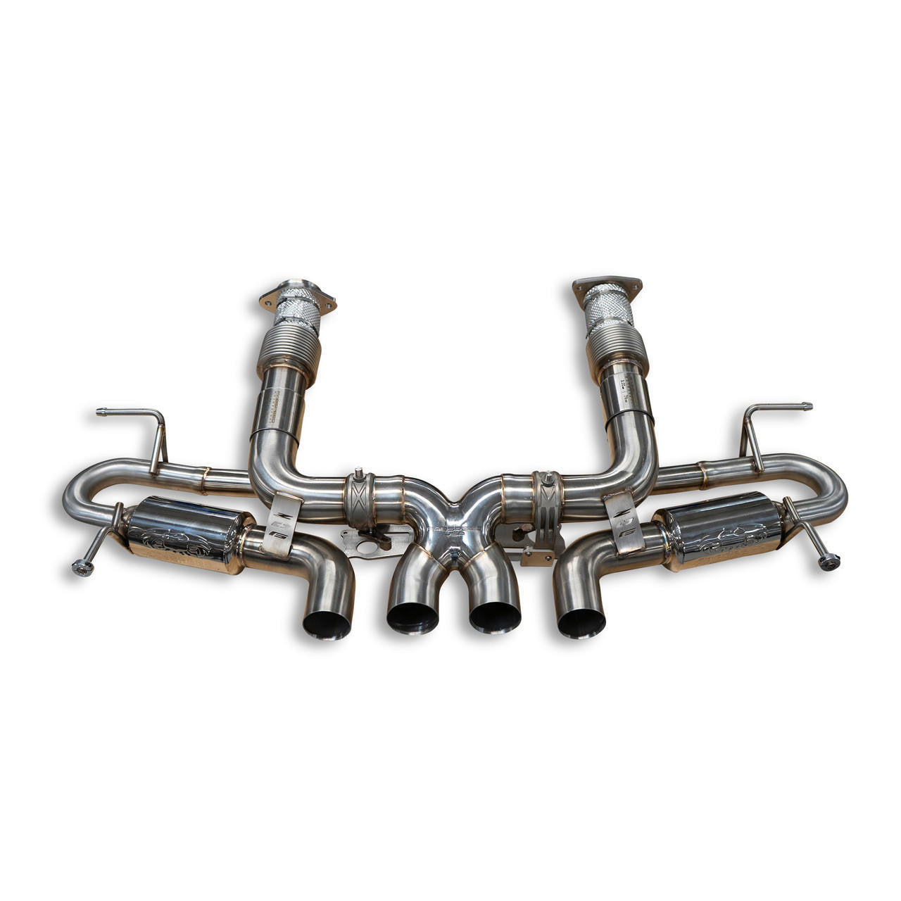 Fabspeed Chevrolet Corvette C8 Z06 Titanium Valvetronic Cat-Back Exhaust System (2023+)