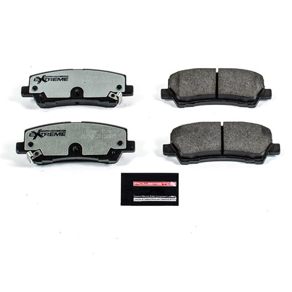 Power Stop Z26 Extreme Street Brake Pads w/Hardware Rear Ford Mustang 2015-2022
