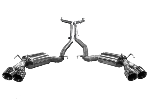 ARH 2012 UP CAMARO ZL1 Z28 1LE QUAD TIP CATBACK CAZ28-14300ACBK