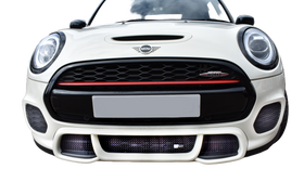 Zunsport Mini Cooper F56 / F57 JCW (LCI 1) Front Grille Set - Silver Finish