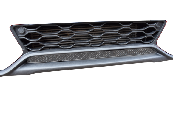 Zunsport Mini Countryman JCW F60 - Lower Grille - Silver Finish