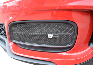 Zunsport Mini Countryman JCW F60 - Outer Grille Set - Silver Finish