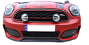 Zunsport Mini Countryman JCW F60 Front Grille Set - Silver Finish-1