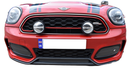 Zunsport Mini Countryman JCW F60 Front Grille Set - Silver Finish