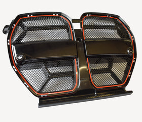 Zunsport BMW G8X M3 & M4 CS / M4 CSL - Front Grille Mesh Set (without cut out) - Black Finish
