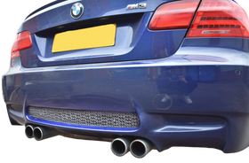 Zunsport BMW E92 M3 - Rear Grille - Silver finish