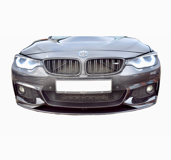 Zunsport BMW 4 Series F32, F33, F36 M-Sport Front Grille Set - Silver Finish