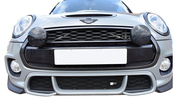 Zunsport Mini Cooper S (with Aerokit) Front Grille Set - Black Finish