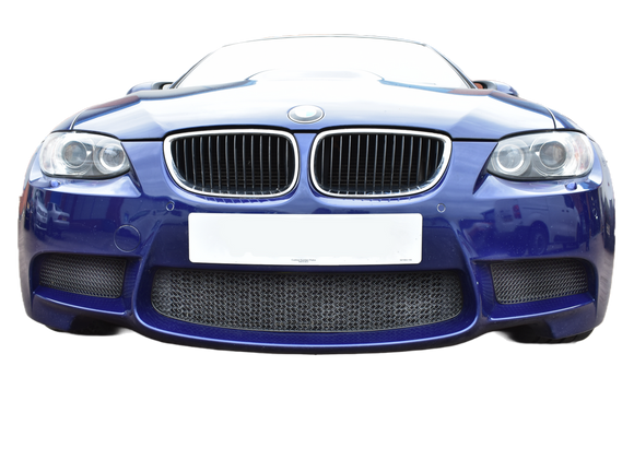 Zunsport BMW E92 M3 Front Grille Set - Silver Finish