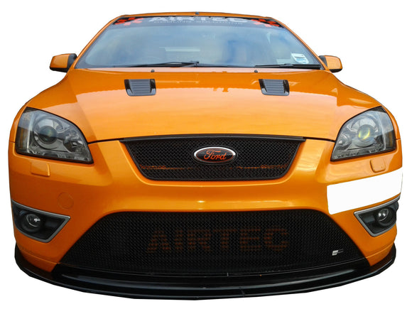 Zunsport Ford Focus ST Front Grille Set With Full Lower Grille - Black finish