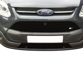 Zunsport Ford Transit Custom Front Grille Set (No Parking Sensors - Black finish