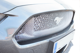 Zunsport Ford Mustang GT - Upper Grille - Silver finish