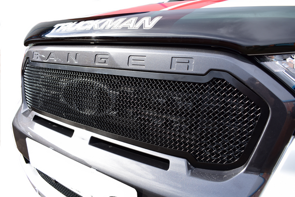 Zunsport Ford Ranger MK7 (T8) - Upper Grille - Black Finish