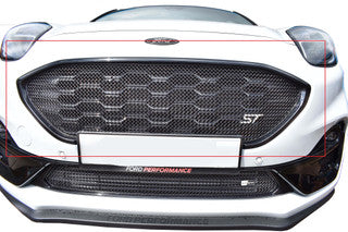 Zunsport Ford Puma ST Front Grille Set - Silver Finish