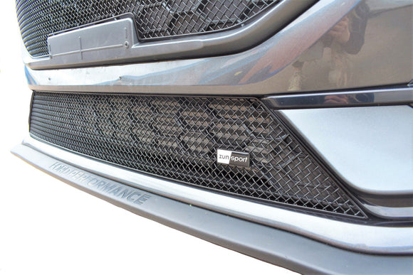 Zunsport Ford Fiesta ST MK8.5 - Lower Grille - Silver Finish